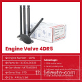 วาล์วเครื่องยนต์ 4DR5 วาล์วไอเสียสำหรับมิตซูบิชิ